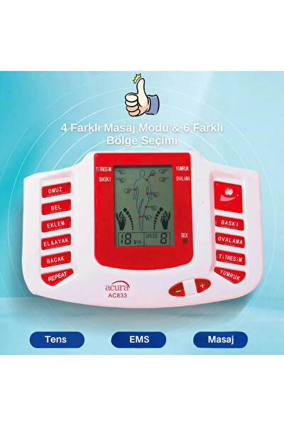 Acura AC-833 K Ultra Elektronik Masaj Aleti