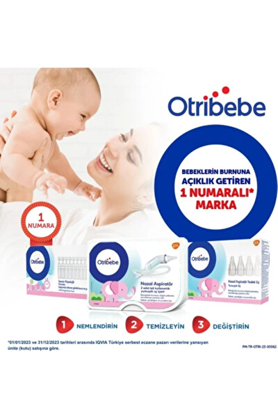 Otribebe Nazal Aspiratör Yedek Ucu 10'lu