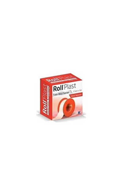 Roll Plast Çinko Oksitli Tıbbi Flaster 2.5 CM x 5 M
