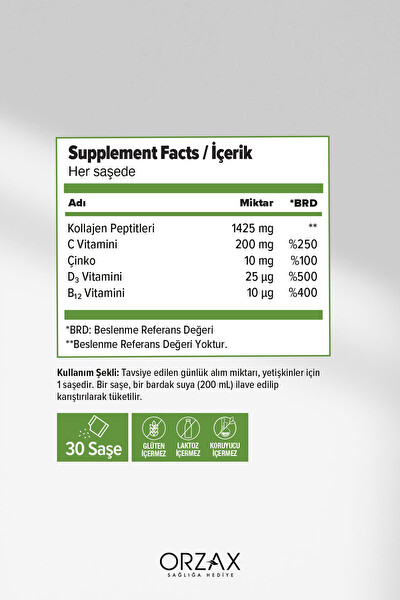 Day2day The Collagen Green Up Booster Vegan 30 Saşe