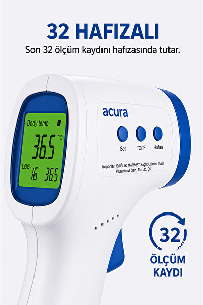 Acura AC-9270 Temassız Ateş Ölçer