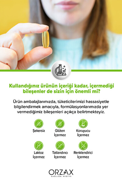 Ocean Omega 3 Balık Yağı 500 MG 60 Kapsül