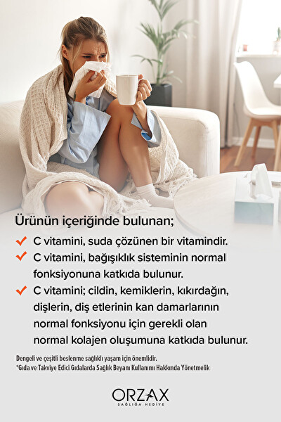 Orzax Ocean Vitamin C 1000 MG 30 Tablet