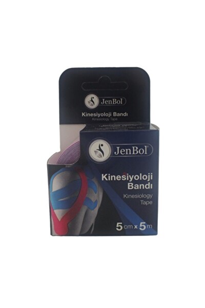 Jenbol Kinesiyoloji Ağrı Bandı 5 CM x 5 M - Mor