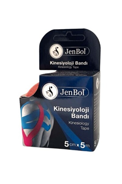 Jenbol Kinesiology Tape 5 CM x 5 M Turuncu Ağrı Bandı