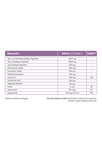 Suda Collagen Fxone 60 Tablet Kolajen