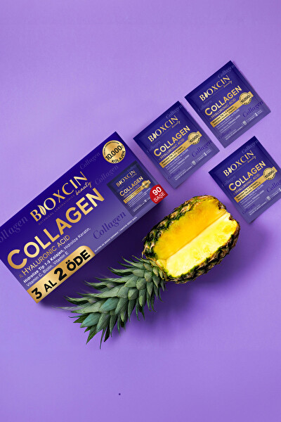 Bioxcin Collagen Hyaluronic Acid Hidrolize Tip 1-3 Kolajen 90 Saşe