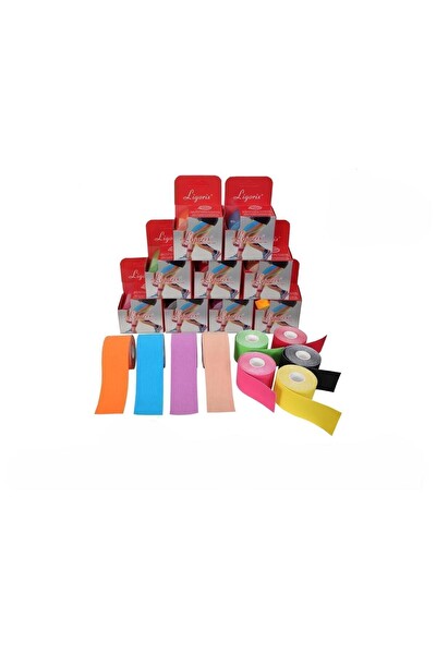 Ligorix Kinesio Tape Ağrı Bandı 5 CM x 5 M Siyah