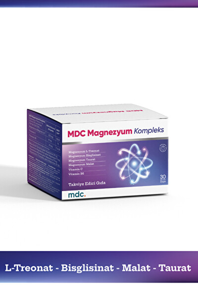 MDC Magnezyum Kompleks 30 Efervesan Saşe
