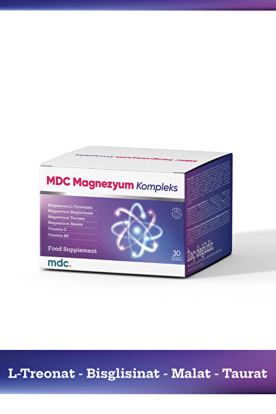 MDC Magnezyum Kompleks 30 Efervesan Saşe