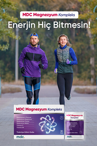 MDC Magnezyum Kompleks 30 Efervesan Saşe