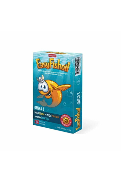 Easy Fishoil Omega 3 Çiğnenebilir 30 Jel Tablet