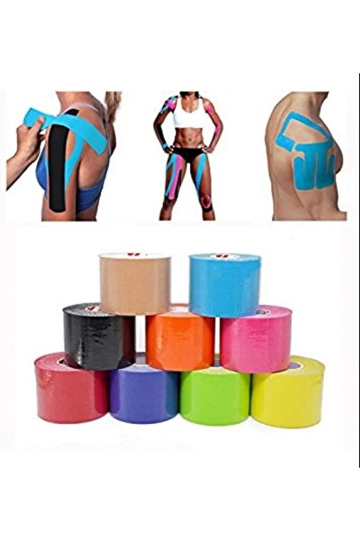 Ligorix Kinesio Tape Ağrı Bandı 5 CM x 5 M Kırmızı