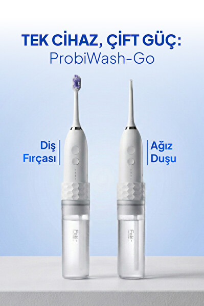 Fakir Probiwash Go 2'si 1 Arada Elektrikli Diş Fırçası ve Ağız Duşu