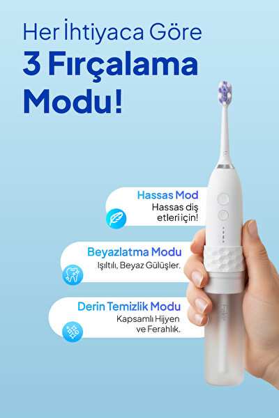 Fakir Probiwash Go 2'si 1 Arada Elektrikli Diş Fırçası ve Ağız Duşu