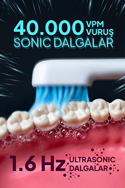Fakir 2'si 1 arada Probiwash Sonic ve Ultrasonic Şarjlı Diş Fırçası