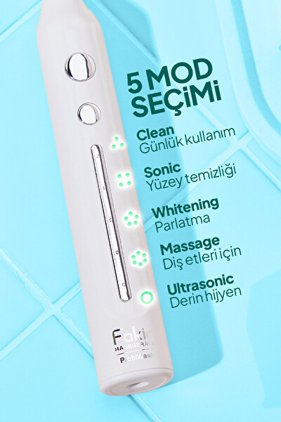 Fakir 2'si 1 arada Probiwash Sonic ve Ultrasonic Şarjlı Diş Fırçası