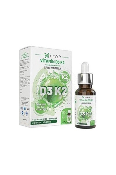 Haver Vitamin D3K2 Sprey 20 ML