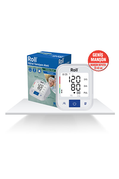 Roll AOJ-30F Konuşan Koldan Ölçer Dijital Tansiyon Aleti