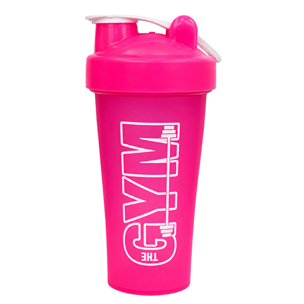 Cool Shaker Gym 650 ML Ölçekli ve Sızdırmaz Kapaklı Protein Shaker Pembe