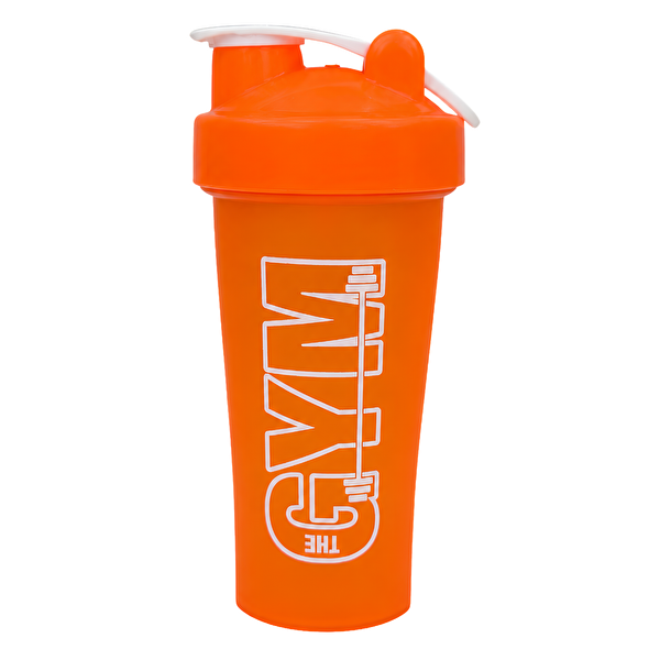 Cool Shaker Gym Shaker 650 ML Ölçekli ve Sızdırmaz Kapaklı Protein Shaker Turuncu