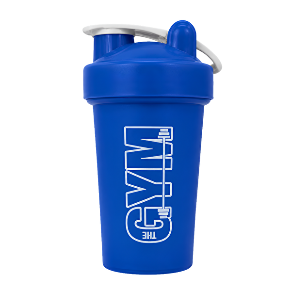 Cool Shaker Gym 550 ML Ölçekli ve Sızdırmaz Kapaklı Protein Shaker 2'li Set Pembe-Mavi