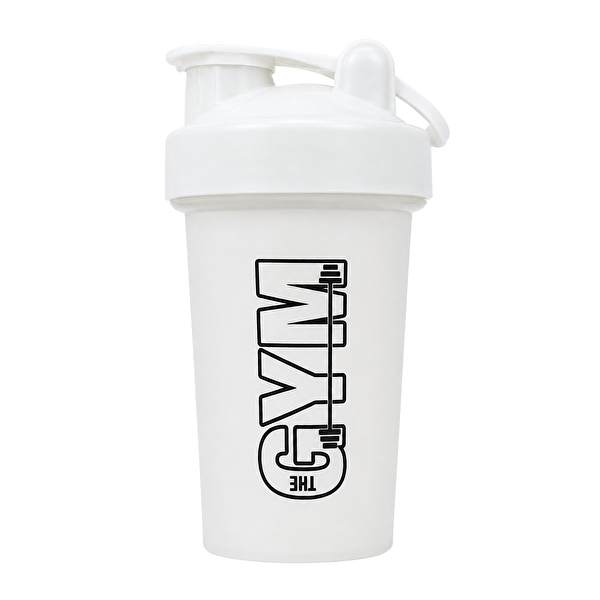Gym Shaker 550 ML Ölçekli ve Sızdırmaz Kapaklı Protein Shaker 20'li Set