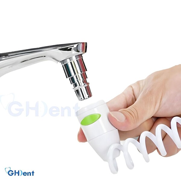 Ghdent SH16 Fırçalı Manuel Ağız Duşu - 6 Başlıklı - Askılıklı