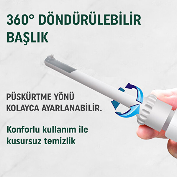 Ghdent 4 Başlıklı Manuel Ağız Duşu Askılıklı - 3 Kademeli Tazyik - 3 Adet 3 Gözlü - 1 Adet 1 Gözlü Başlık
