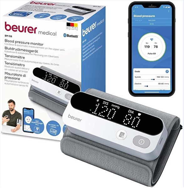 Beurer BM 59 Bluetooth Bağlantılı Tansiyon Cihazı
