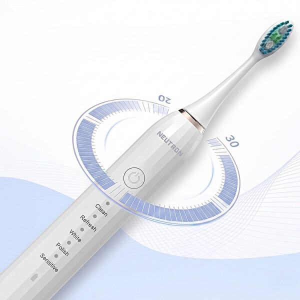 Neutron NTL-TB-01EW Şarjlı Sonik Diş Fırçası - Beyaz