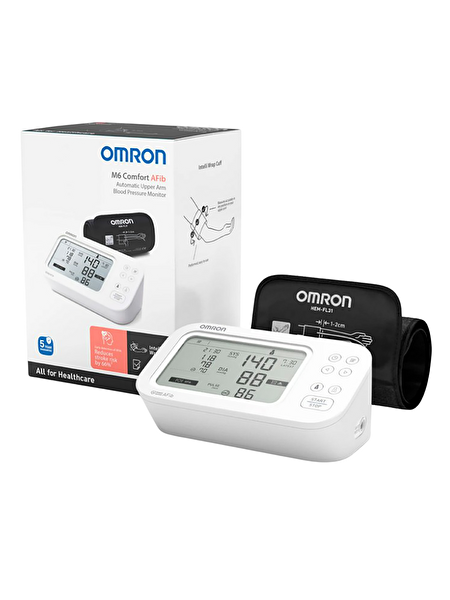 Omron M3 Comfort Afib Koldan Tansiyon Aleti HEM-7196-FLE