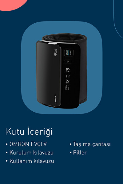 Omron Evolv Kablosuz Üst Koldan Ölçer Dijital Tansiyon Aleti