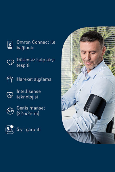 Omron Evolv Kablosuz Üst Koldan Ölçer Dijital Tansiyon Aleti