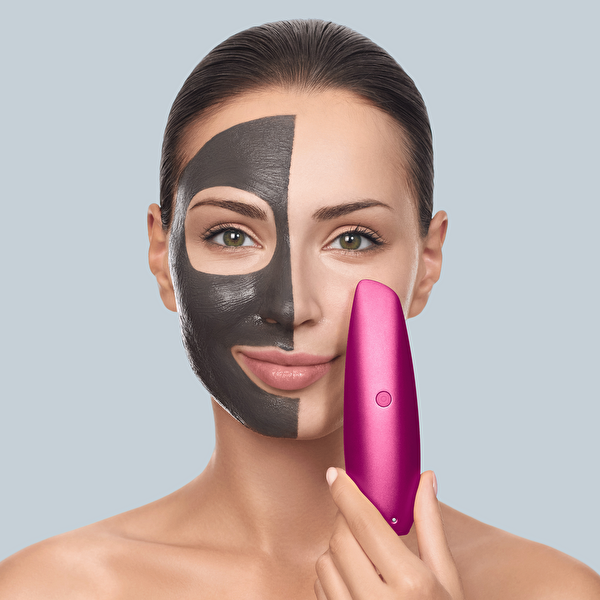 Geske Manyetik Maske Cihazı Temassız Fuşya