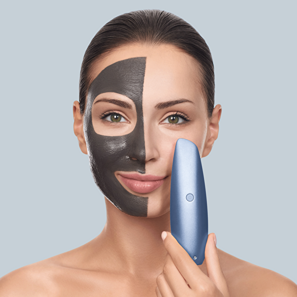 Geske Manyetik Maske Cihazı Temassız Mavi