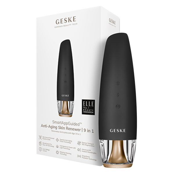 Geske Anti-Aging Cilt Bakım Cihazı Led Terapili Siyah