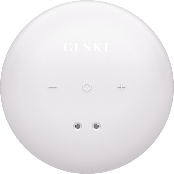 Geske Titreşimli LED Terapili Sonic Cool & Warm Yüz ve Vücut Masaj Cihazı Beyaz