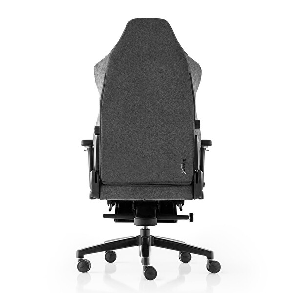 XDrive Anka Business Ayak Uzatmalı Kumaş Gri Çalışma Koltuğu