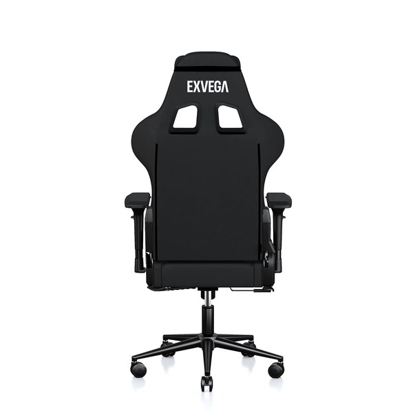 Exvega Vesta 2024 Serisi Siyah Dokuma Kumaş Profesyonel Gaming Oyuncu Koltuğu Siyah