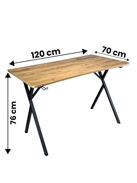 Hey Modüler Mobilya Heygaming 120 CM Ceviz Siyah Profesyonel Oyuncu Masası