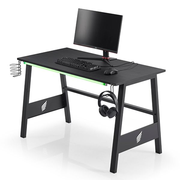 Stepgamer Amiral RS5 Profesyonel Oyuncu Masası Siyah