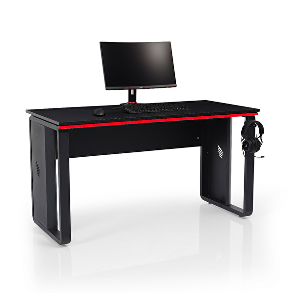 Stepgamer Amiral Rs7 Metal Ayaklı Oyuncu Masası Siyah