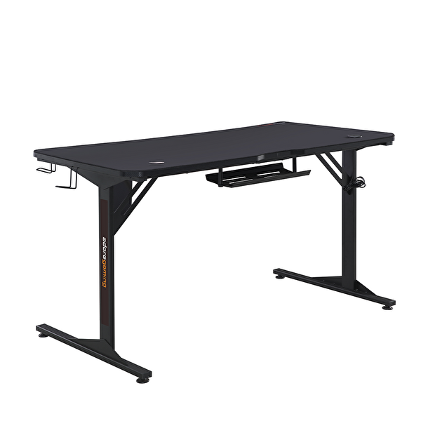 Adore Mobilya Advent-X Oyuncu ve Bilgisayar Masası Siyah 140x76x70 CM