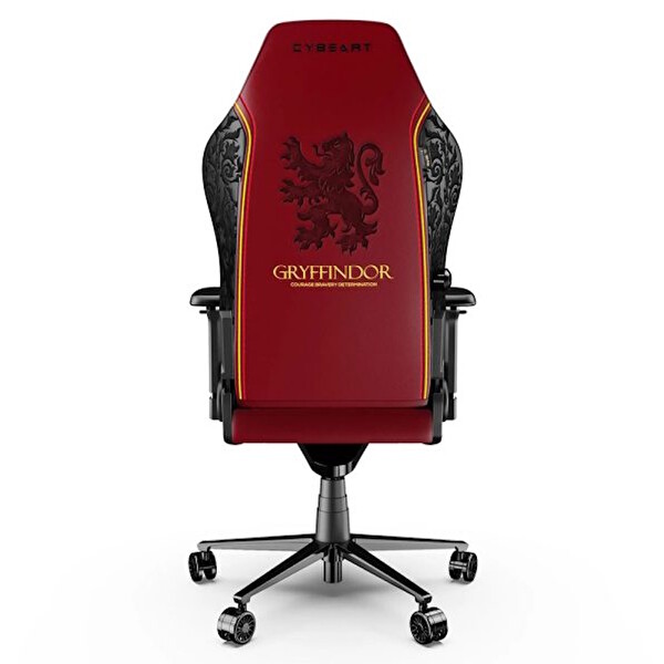 Cybeart Harry Potter Series Gryffindor Edition PU Deri Bel Destekli 4D Hafızalı Yastık Oyuncu Koltuğu