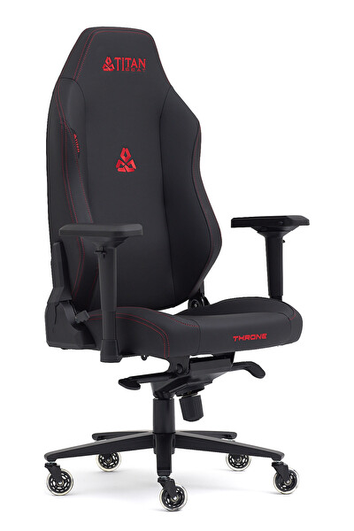Titanseat Throne Leather Red Oyuncu Koltuğu