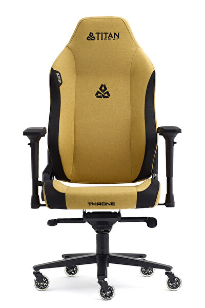 Titanseat Throne Mustard Kumaş Oyuncu Koltuğu