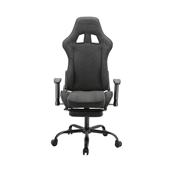 Adore Mobilya Gaming ProX Ergo Oyuncu Koltuğu - Koyu Gri Kumaş 71x126-136x77.5 CM