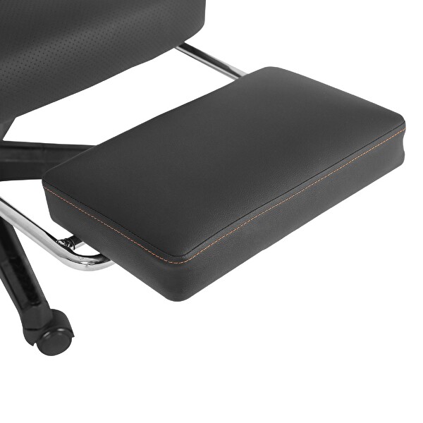 Rampage KL-R12 Lumos Deri Siyah-Turuncu Oyuncu Koltuğu