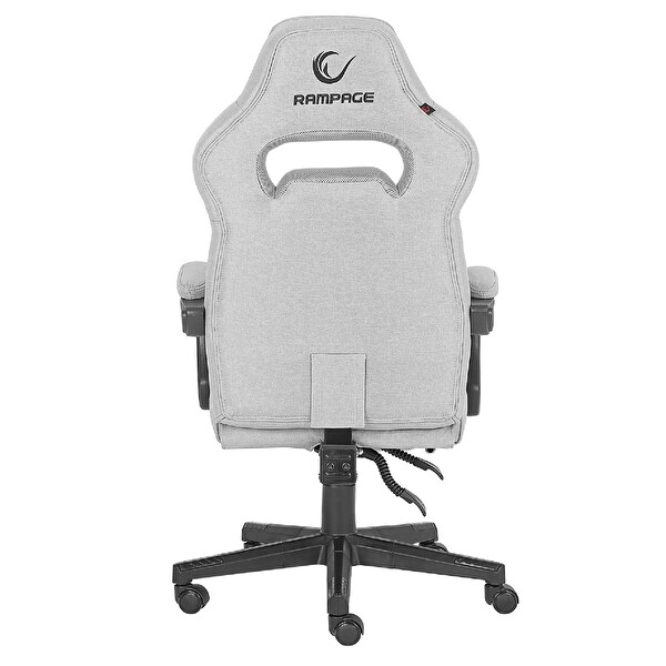 Rampage KL-R12 Lumos Terletmez Kumaş Gri Oyuncu Koltuğu